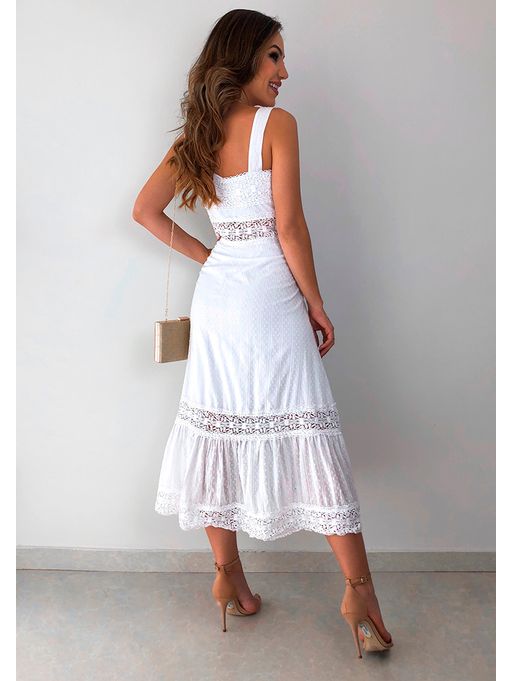 vestidos boho branco