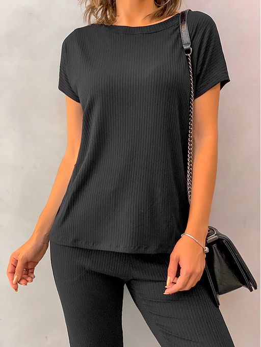 conjunto calça e blusa para senhoras