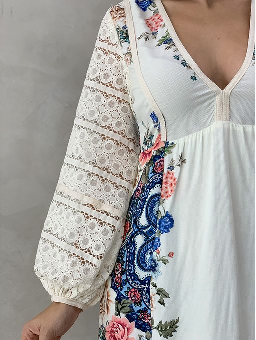 vestido farm francisca
