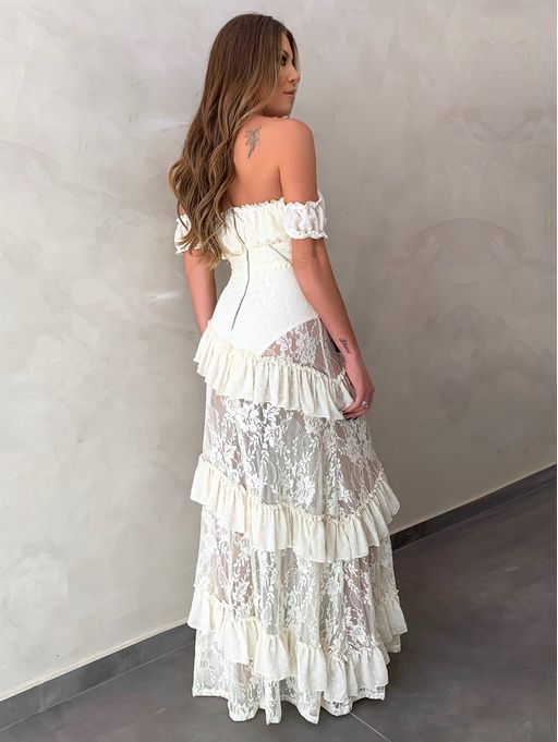 comprar vestido de renda