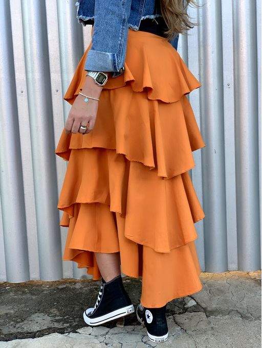 saia de bengaline com ziper