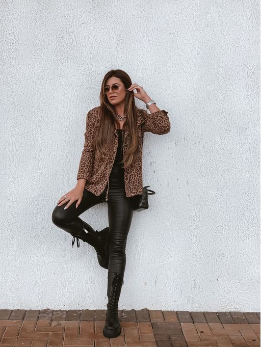 jaqueta bomber onça