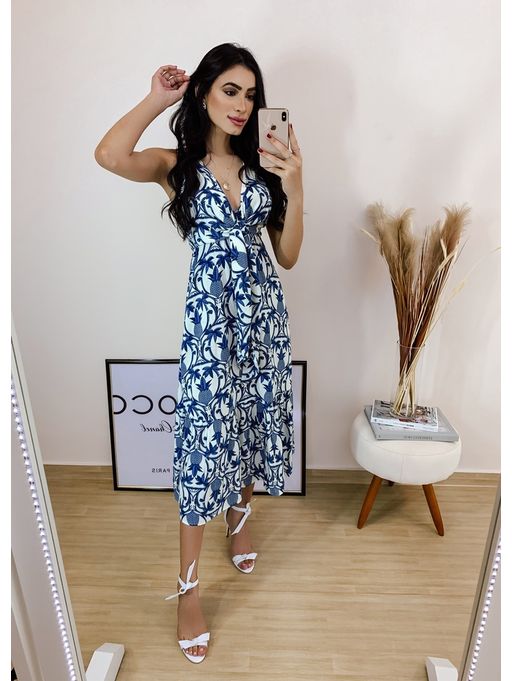 vestido farm abacaxi