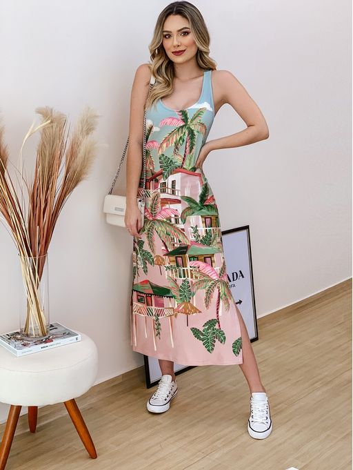 vestido tunica