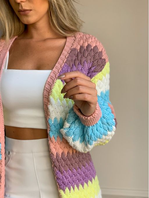 cardigan candy color