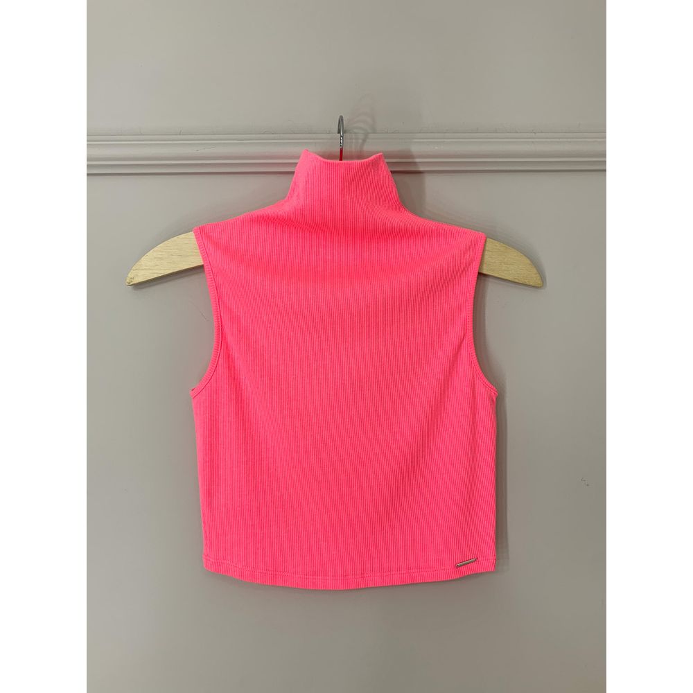 blusa rosa fluor